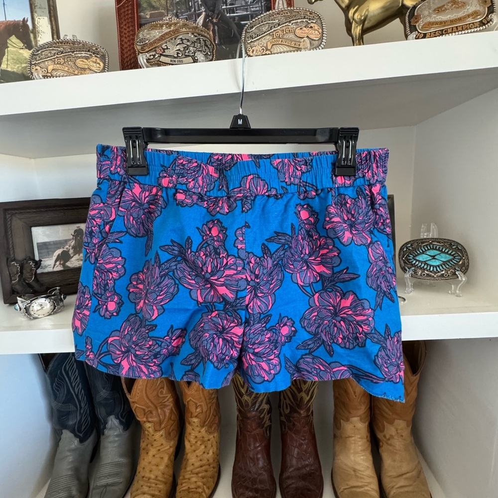 J. Crew Beach Linen Cotton Shorts Sz 4